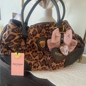 Juicy Couture romance cheetah bag